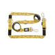 Повідець багатофункціональний Max & Molly Multi-Function Leash Monkey Maniac з принтом Мавпочки, L