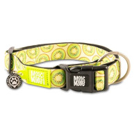 Нашийник для собак Max & Molly Smart ID Collar Kiwi з принтом Ківі, L