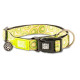 Нашийник для собак Max & Molly Smart ID Collar Kiwi з принтом Ківі, L