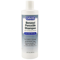Шампунь Davis Benzoyl Peroxide Shampoo для собак и кошек с демодекозом и дерматитами 355 мл