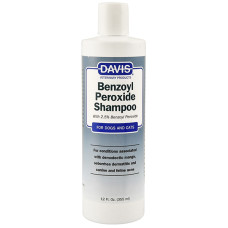 Шампунь Davis Benzoyl Peroxide Shampoo для собак і котів з демодекозом і дерматитами 355 мл