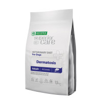 Сухий беззерновий корм Nature's Protection (Нейчер Протекшн) Superior Care Veterinary Diet Dermatosis Salmon Adult All Breeds для дорослих собак усіх порід для підтримки здоров'я шкіри та шерсті з лососем, 1,5 кг