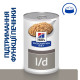 Вологий корм для собак Hill's Prescription Diet l/d Liver Care для підтримки функції печінки, консерва 370 г