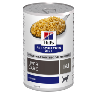 Вологий корм для собак Hill's Prescription Diet l/d Liver Care для підтримки функції печінки, консерва 370 г