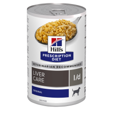 Вологий корм для собак Hill's Prescription Diet l/d Liver Care для підтримки функції печінки, консерва 370 г