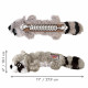 Іграшка для собак KONG Scrunch Knots Raccoon (єнот з вузлами та пискавкою), розмір S/M