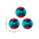Іграшка для собак KONG Squeezz Action Ball Red (червоні м’ячі з пискавкою, набір 3 шт.), розмір M