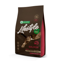 Сухой беззерновой корм Nature's Protection (Нейчер Протекшн) Lifestyle GF Senior Salmon для пожилых кошек с лососем, 1,5 кг
