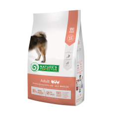 Сухий корм Nature’s Protection (Натур Протекшн) Care Dog Turkey Adult All Breeds для дорослих собак всіх порід з м’ясом індички 4 кг