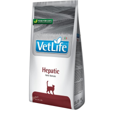 Сухий корм ( Фарміна ) Farmina Vet Life Hepatic для дієтичного харчування при хронічній печінковій недостатності у дорослих котів, з куркою 2 кг