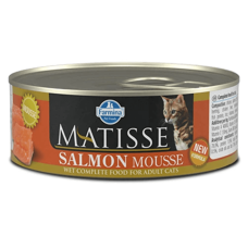 Вологий корм ( Фарміна ) Farmina Matisse Cat Mousse Salmon для дорослих котів з лососем 85 г 