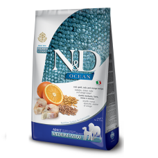 Сухий корм Farmina (Фарміна) Dog Low Grain Ocean Cod & Orange Adult Medium & Maxi для дорослих собак середніх та великих порід з тріскою та апельсином 2,5 кг