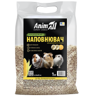Animall Наповнювач кукурузный для грызунов, 1кг
