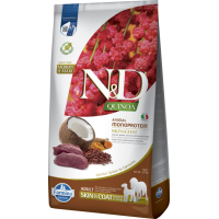 Сухий корм ( Фарміна ) Farmina N&D QUINOA DOG SKIN & COAT, VENISON & COCONUT ADULT MEDIUM & MAXI для дорослих собак середніх і великих порід з олениною та кокосом7 кг