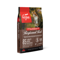 Сухий корм ORIJEN Regional Red з м’ясом та рибою для дорослих котів, 5.4 кг