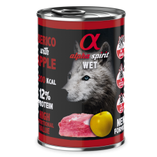 Вологий корм Alpha Spirit Iberian Pork with Yellow Apple з іберійською свининою та жовтим яблуком для дорослих собак усіх порід, 400 г