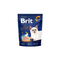 Сухий корм Brit Premium Cat by Nature Indoor - для котів, які живуть у приміщенні, з куркою 300 г