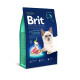 Сухий корм Brit Premium by Nature Cat Sensitive для котів із чутливим травленням з ягням 8 кг
