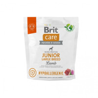 Сухий корм Brit Care Dog Hypoallergenic Junior Large Breed (ягня та рис) для цуценят і молодих собак великих порід від 25 кг, 1кг
