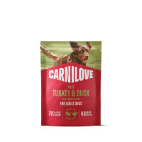 Вологий корм Carnilove Turkey & Duck with Timothy Grass для собак паштет індичка і качка з тимофіївкою 300 г