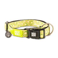 Нашийник для собак Max & Molly Smart ID Collar Kiwi з принтом Ківі, S