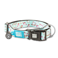 Нашийник для собак Max & Molly Smart ID Collar Unicorn з принтом Єдиноріг, L