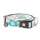 Нашийник для собак Max & Molly Smart ID Collar Unicorn з принтом Єдиноріг, L