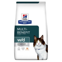 Сухий корм Hill's PRESCRIPTION DIET w/d з куркою для котів при цукровому діабеті, 3 кг