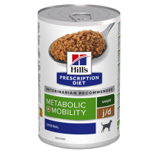 Вологий корм для собак Hill's Prescription Diet Metabolic + Mobility для зниження ваги та підтримки суглобів, консерва 370 г