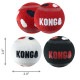 Іграшка для собак KONG Signature Sport Balls (фірмові спортивні м’ячі, набір 3 шт.), розмір S