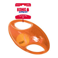 Іграшка для собак KONG Jumbler Football (м’яч-американський футбол з пискавкою), асорті, розмір, L/XL