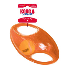 Іграшка для собак KONG Jumbler Football (м’яч-американський футбол з пискавкою), асорті, розмір, L/XL