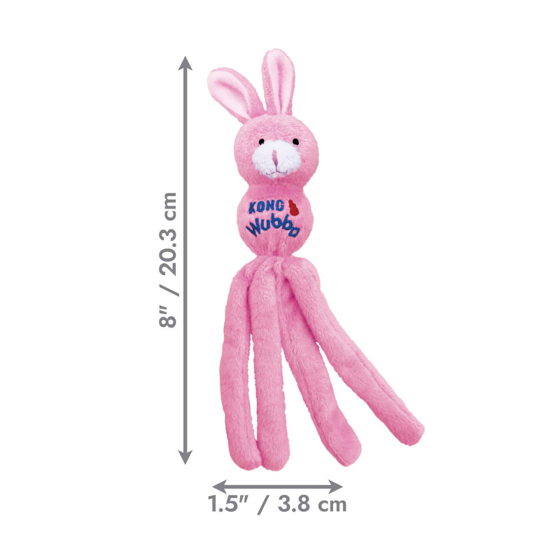 Іграшка-зайчик для котів KONG Wubba Bunny