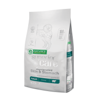 Сухий корм Nature's Protection (Нейчер Протекшн) Superior Care Sensitive Skin & Stomach Adult All Breeds для дорослих собак усіх порід із чутливою шкірою та травленням з ягням, 1,5 кг
