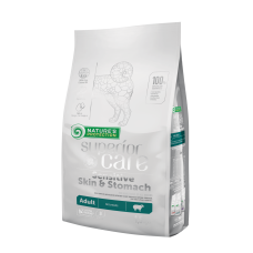 Сухий корм Nature's Protection (Нейчер Протекшн) Superior Care Sensitive Skin & Stomach Adult All Breeds для дорослих собак усіх порід із чутливою шкірою та травленням з ягням, 1,5 кг