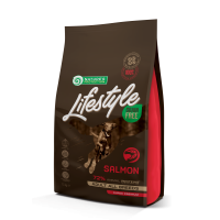Сухий беззерновий корм Nature's Protection (Нейчер Протекшн) Lifestyle GF Salmon Adult All Breeds для собак усіх порід з лососем, 1.5 кг