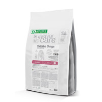 Сухий беззерновий корм Nature's Protection (Нейчер Протекшн) Superior Care White Dogs Grain Free White Fish Junior All Sizes для юніорів усіх розмірів з білим забарвленням шерсті та білою рибою, 17 кг