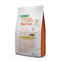 Сухой беззерновой корм Nature's Protection (Нейчер Протекшн) Superior Care Red Coat Grain Free Salmon Adult Small Breeds для взрослых собак мелких (мини) пород с рыжим окрасом шерсти с лососем, 10 кг