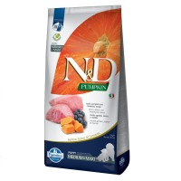 Сухой беззерновой корм Farmina (Фармина) Dog Grain Free Lamb & Blueberry Puppy Medium & Maxi для щенков с ягненком и черникой 12 кг