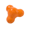 Інтерактивна іграшка для собак West Paw Tux Large Tangerine для ласощів 13 см