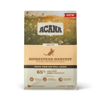 Сухий корм ACANA Homestead Harvest Cat для котів з куркою, індичкою та качкою, 1,8 кг