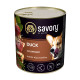 Вологий корм SAVORY з качкою для дорослих собак усіх порід, 800 г