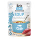 Вологий корм Brit Care Soup with Tuna - для дорослих котів, суп з тунцем 75 г