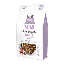 Сухий корм Brit Care Mini Raw Delights Beef (яловичина) для собак малих порід, 2 кг