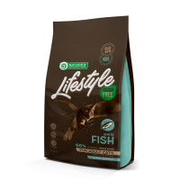 Сухий беззерновий корм Nature's Protection (Нейчер Протекшн) Lifestyle GF Adult White Fish для дорослих котів з білою рибою, 1,5 кг