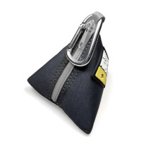 Сумка для пакетів Max & Molly Poo Bag Triangle Silver, сіра