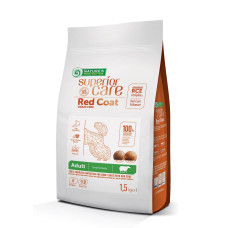 Сухий беззерновий корм Nature's Protection (Нейчер Протекшн) Superior Care Red Coat Grain Free Lamb Adult Small Breeds для дорослих собак малих (міні) порід з рудим забарвленням шерсті з ягням, 1,5 кг