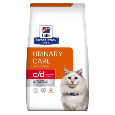 Сухий корм Hill's PRESCRIPTION DIET c/d Stress з куркою для котів для підтримки сечовидільної системи при дії стресових факторів, 0,4 кг