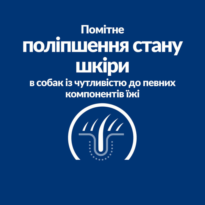 Сухой корм Hill's Prescription Diet Derm Complete для собак, поддержка при пищевой аллергии и атопическом дерматите, 4 кг