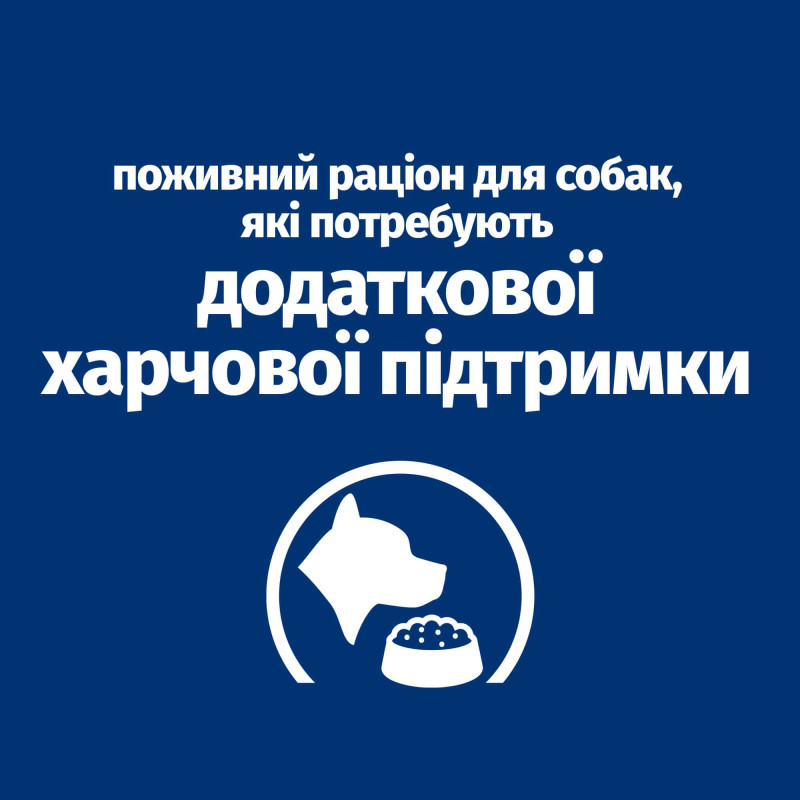 Сухий корм Hill's Prescription Diet ON-Care для собак з куркою, підтримка в період реабілітації, при виснаженні, втраті апетиту та онкологічних захворюваннях, 1,5 кг